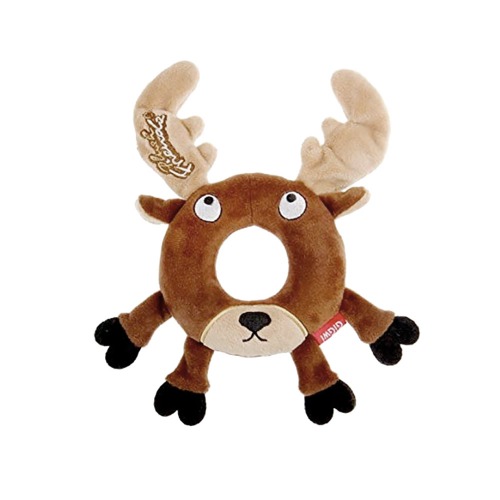 기그위 강아지 장난감 플러쉬프렌즈 도넛링 사슴